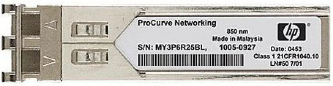 HP J4858C ProCurve Gigabit-SX-LC Mini-GBIC - فرستنده و گیرنده 1000Base-SX SFP