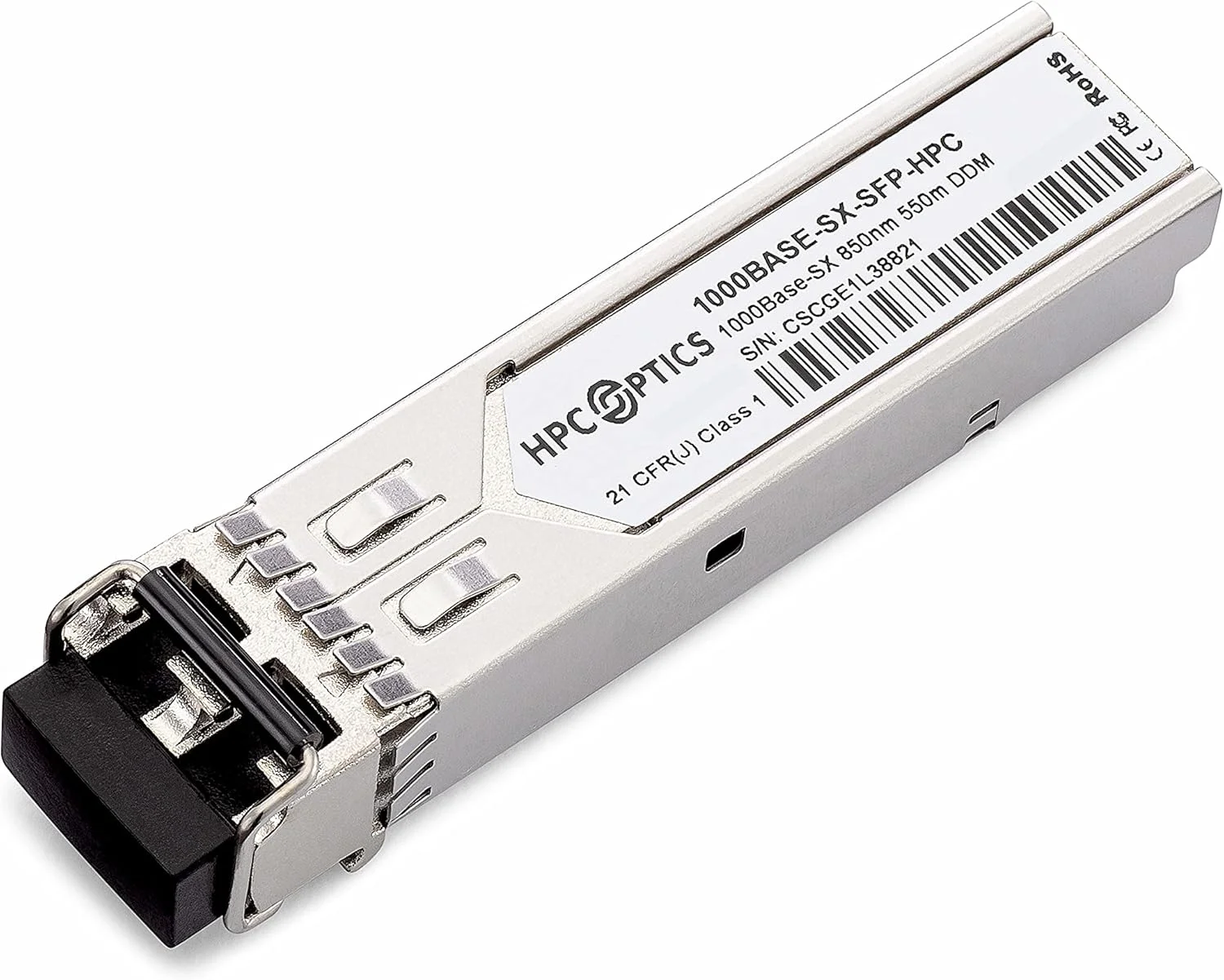 فرستنده و گیرنده SFP سازگار با Juniper SRX-SFP-1GE-SX-ET 1000BASE-SX | دمای توسعه یافته 1G SX MMF 850nm SRX-SFP-1GE-SX-HPC