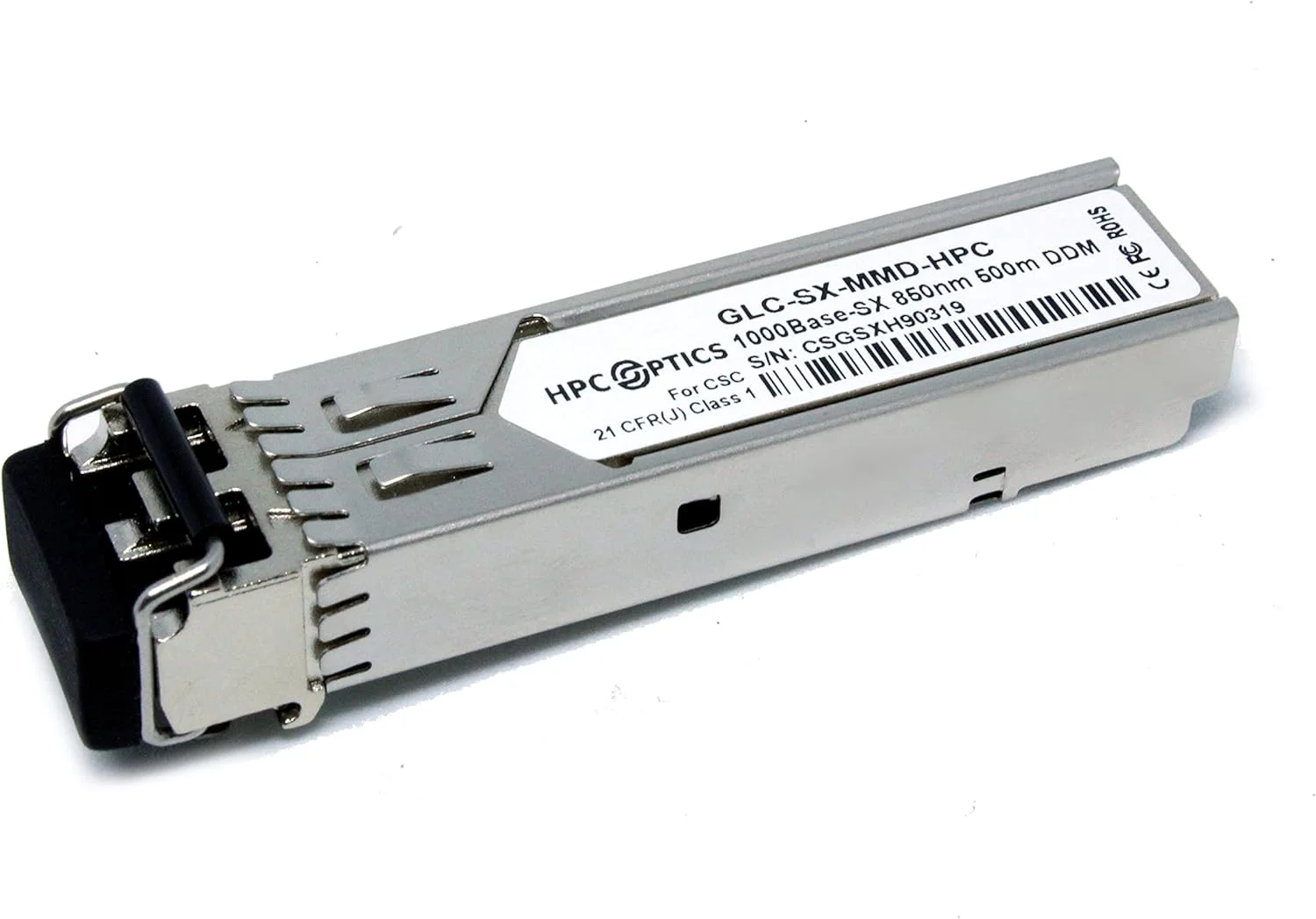 فرستنده و گیرنده سازگار با سیسکو GLC-SX-MMD 1000BASE-SX SFP | 1G SX MMF 850nm GLC-SX-MMD-HPC