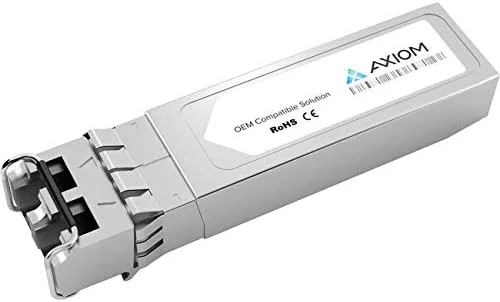 ماژول فرستنده و گیرنده Axiom SFP-10G-LR-S-AX SFP+ (معادل: SFP-10G-LR-S) - اترنت 10 گیگابیتی - 10GBase-LR - حالت تکی LC - تا 10 کیلومتر - 1310 نانومتر - توسعه عمومی سیسکو، Nexus 22XX, 30XX, 31XX, 3548, ONE 55XX, UC