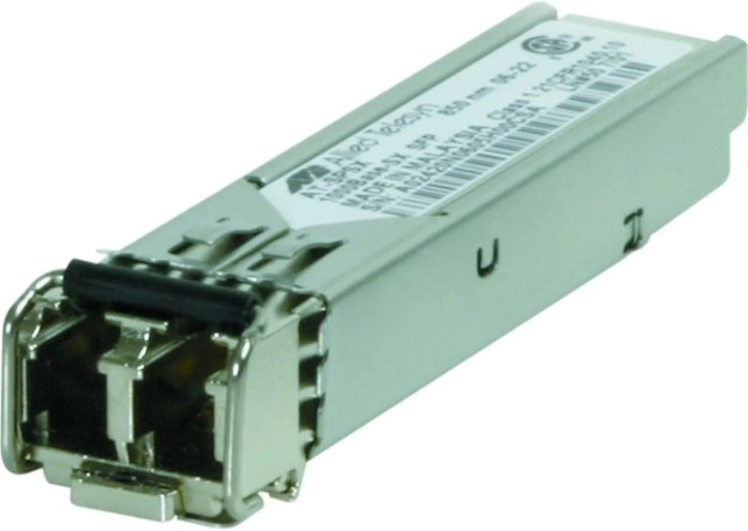 ماژول فرستنده و گیرنده Allied Telesis AT-SPSX-90 AT SPSX - SFP (mini-GBIC) - گیگابیت اترنت - 1000Base-SX - LC چند حالته - تا 1800 فوت - 850 نانومتر