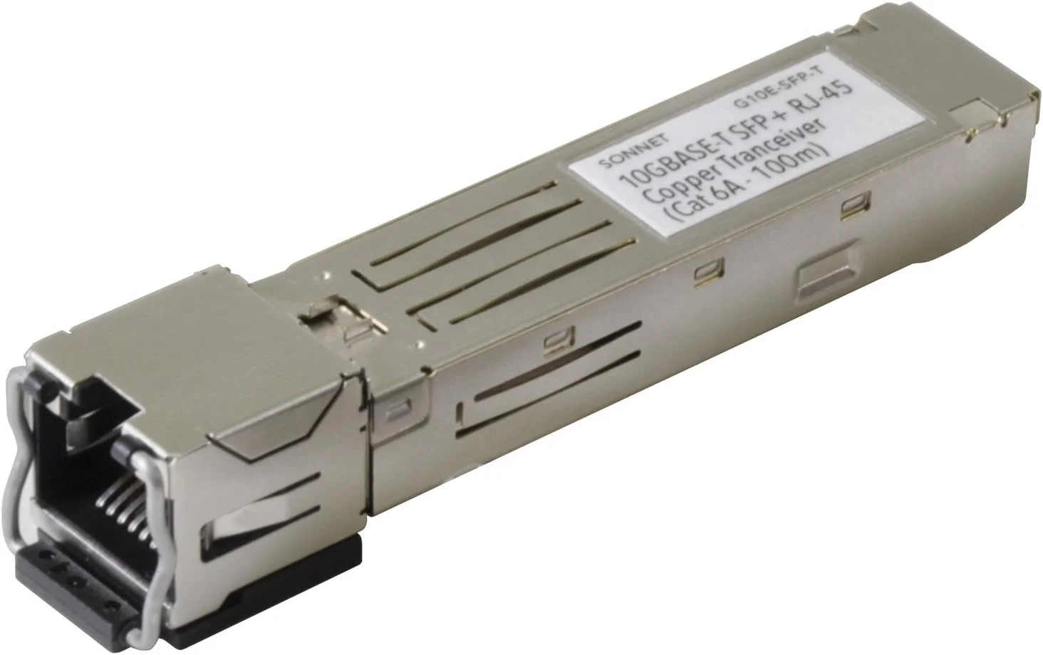 فرستنده و گیرنده مسی +Sonnet SFP، 10GBASE-T - RJ45 (30 متر)