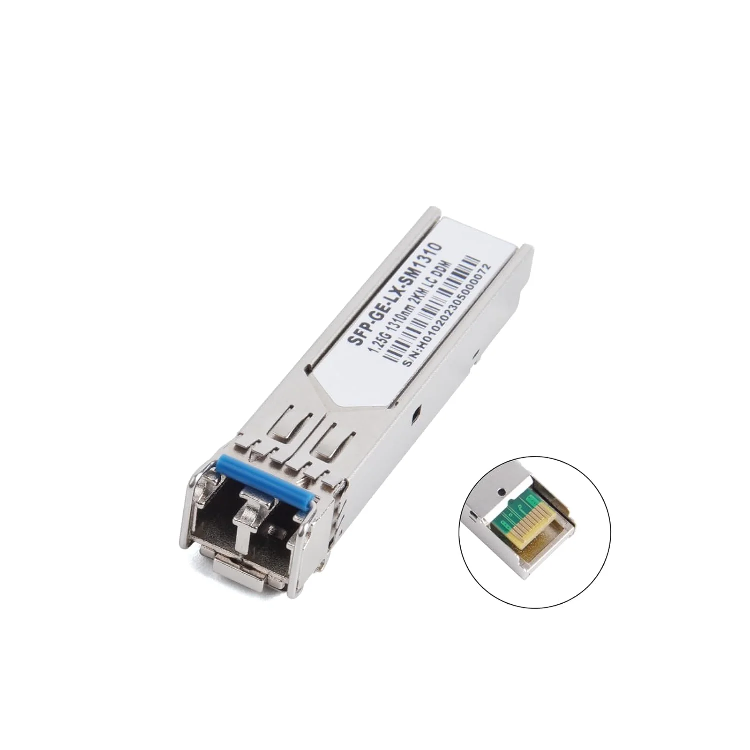 ماژول فیبر نوری گیگابیتی 1000M SFP - تک حالته، 1.25G، 1310nm/1550nm، کانکتور 2×LC مناسب برای سوئیچ اترنت (1، 40KM) ماژول فیبر نوری گیگابیتی 1000M SFP - تک حالته، 1.25G، 1310nm/1550nm، کانکتور 2×LC مناسب برای سوئیچ اترنت (1، 40KM)