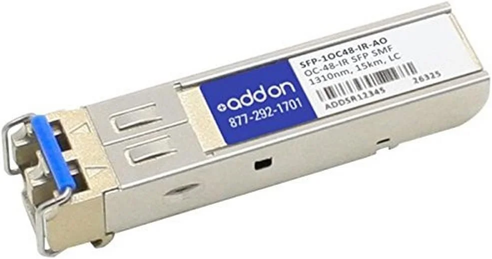ماژول فرستنده و گیرنده AddOn Tricentric AddOn SFP Mini-GBIC، حالت تک حالته LC (SFP-1OC48-IR-AO)