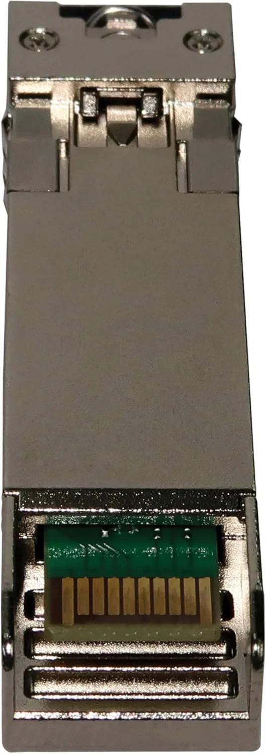 ماژول فرستنده و گیرنده SFP+ سری Eaton Tripp Lite مدل SFP-10G-SR سازگار با Cisco 10GBase-SR، فیبر چند حالته LC Duplex MMF، 10 گیگابیت بر ثانیه، 850 نانومتر، طول 1312 فوت / 400 متر (N286-10G-SR-C)