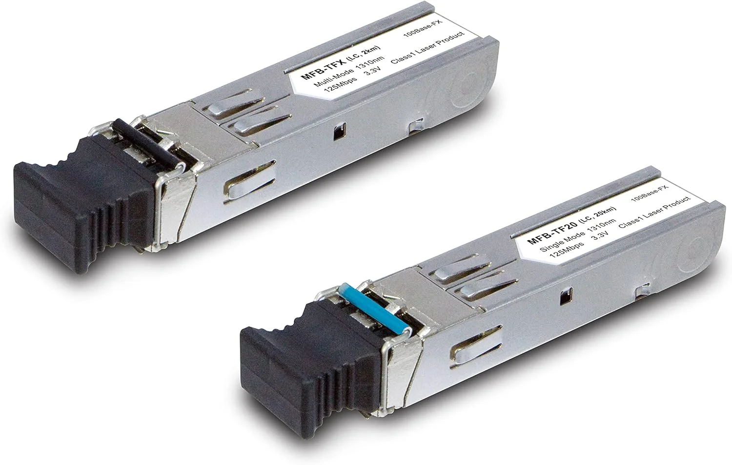فرستنده و گیرنده PLANET TECHNOLOGY MFB-F20 SFP/Mini Gbic 100Base-FX (1310 نانومتر) - فیبر تک حالته 20 کیلومتر