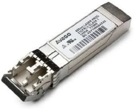 ماژول فرستنده و گیرنده نوری کوتاه موج 850 نانومتری Avago SFP+ با ظرفیت 16 گیگابایت مدل AFBR-57F5MZ-ELX
