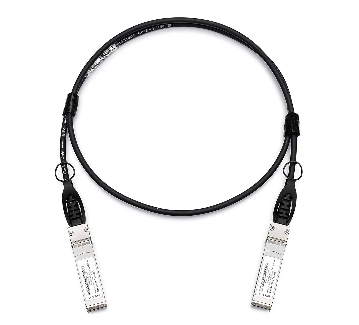 کابل Twinax سازگار با Meraki MA-CBL-TA-7M، کابل پسیو 10G SFP+ به SFP+ به طول 7 متر مدل MA-CBL-TA-7M-HPC
