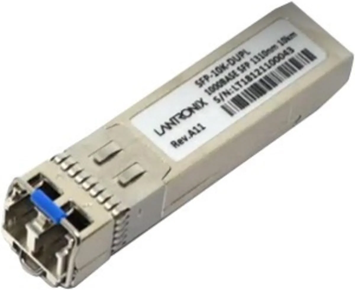 ماژول فرستنده و گیرنده Lantronix - SFP (mini-GBIC) - GigE - 1000Base-LX, 1000Base-LH - تا 10 کیلومتر - 1310 نانومتر