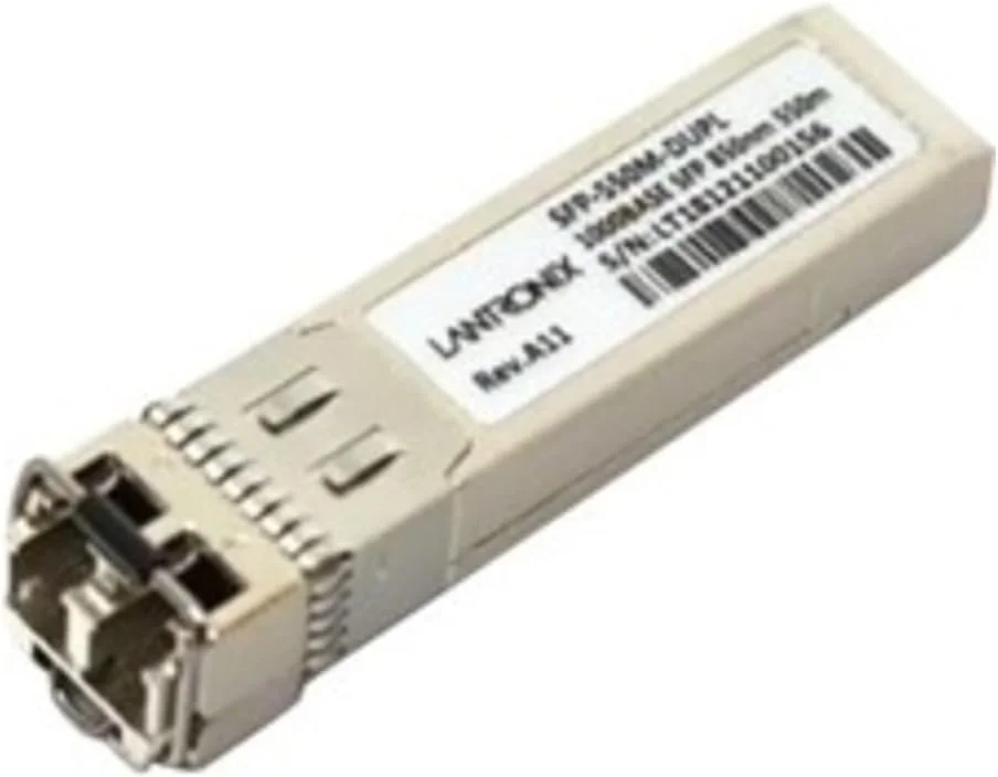 فرستنده و گیرنده فیبر نوری Lantronix SFP DUPLEX 550m 1000BASE-SX 850nm MM