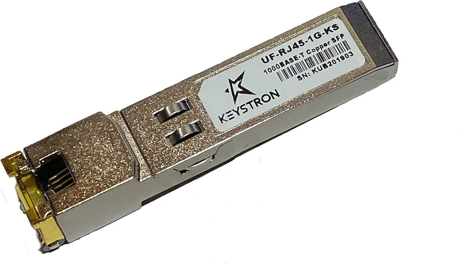 فرستنده و گیرنده SFP مسی RJ45 1000Base-T سازگار با Ubiquiti مدل UF-RJ45-1G