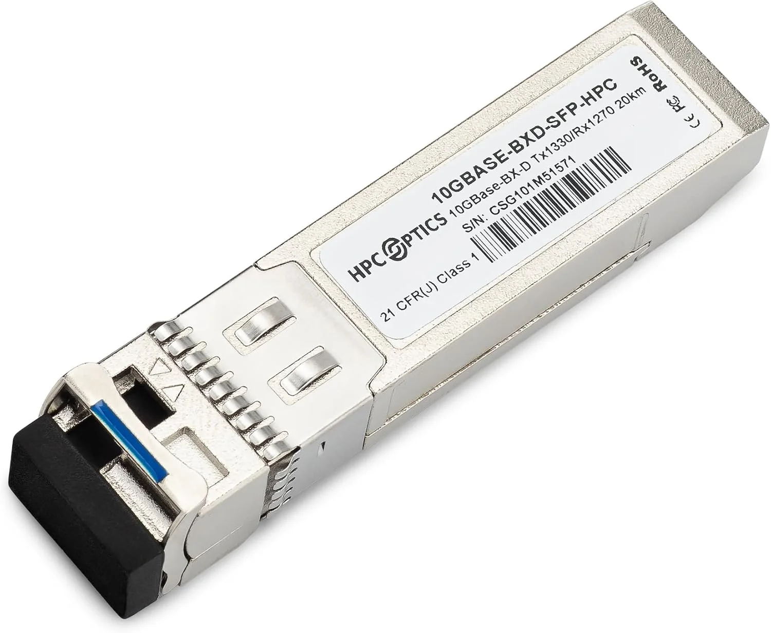 فرستنده و گیرنده سازگار با TP-Link Omada SM5110LSA-10 10GBASE-BX-D دو طرفه (BIDI) SFP+ با برد 10 کیلومتر | SM5110LSA-10-HPC
