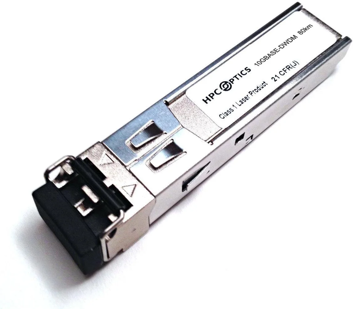 فرستنده و گیرنده سازگار با Arista SFP-10G-DZ-T DWDM SFP+ با قابلیت تنظیم 80 کیلومتر