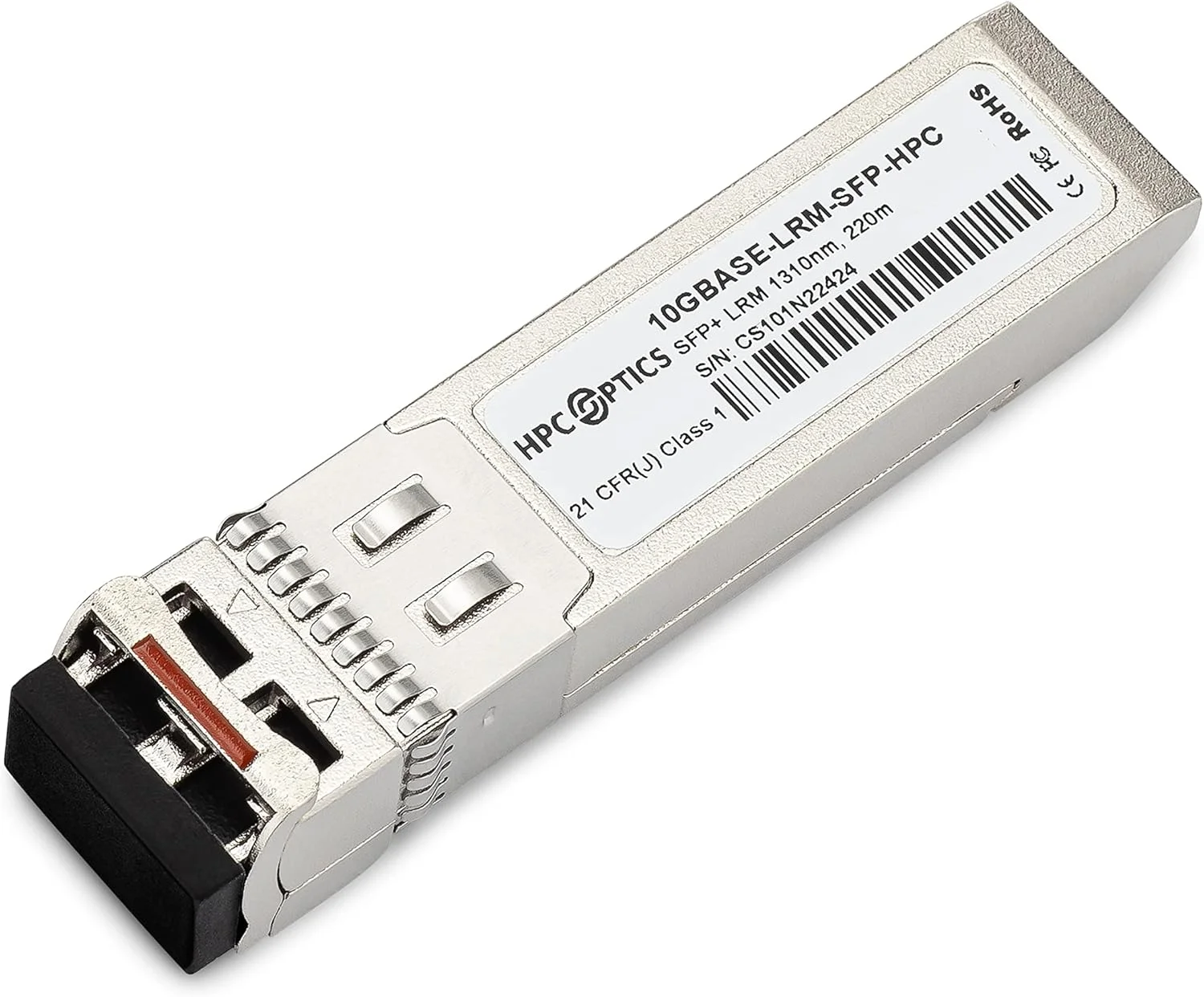 سازگار با فرستنده و گیرنده 10GBASE-LRM SFP+ میکروتیک | 10G LRM MMF 220m 1310nm SFP-10G-LRM-MTIK