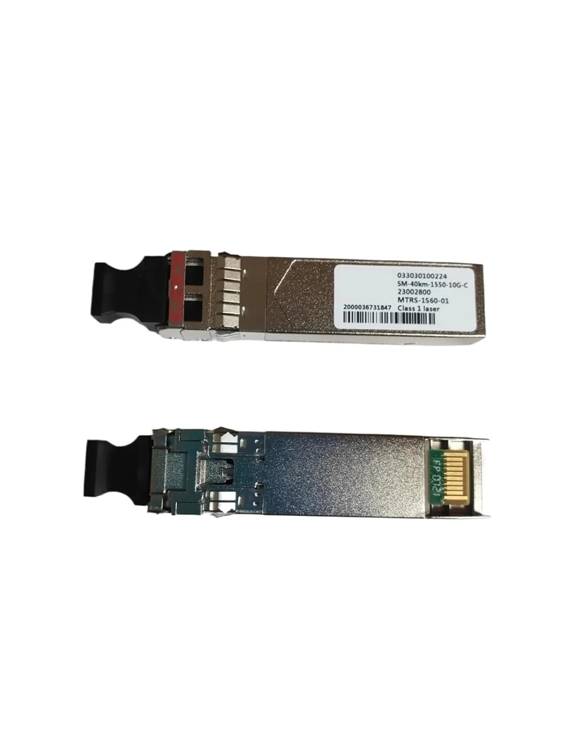 ماژول فیبر نوری 1PCS 10G 40KM SFP مدل 033030100224 23002800 SM-40KM-1550-10G-C MTRS-1S60-01 فرستنده و گیرنده فیبر نوری 40KM SFP
