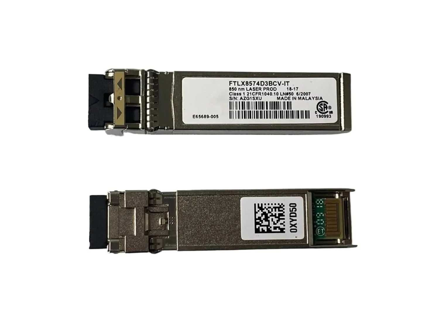 ماژول فیبر نوری 1PCS FTLX8574D3BCV-IT 10G SFP / آداپتور سوئیچ X520 X710 82599 ماژول فیبر نوری عمومی 10G