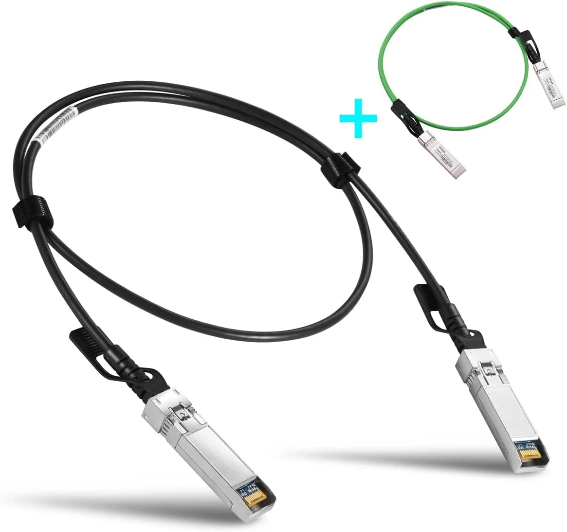 کابل +SFP DAC یک متری، کابل شبکه ذخیره سازی +SFP 10 گیگابایتی، کابل سوییچ اترنت مسی، سازگار با سیسکو SFP-H10GB-CU1M، یوبیکویتی، دی-لینک، جونیپر، هواوی، ملانوکس، میکروتیک، نت گیر، سوپرمیکرو