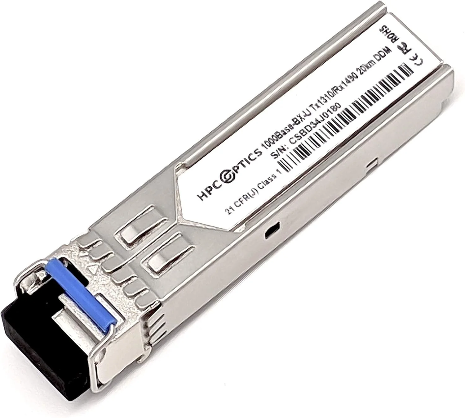 فرستنده و گیرنده سازگار با Brocade E1MG-BXU SFP دو طرفه