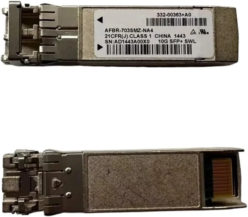 ماژول فرستنده و گیرنده فیبر نوری دوگانه چند حالته 10G مدل AFBR-703SMZ-NA3