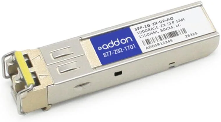 ماژول افزودنی SFP-1G-ZX-DE-AO دل، SFP با مسافت 80 کیلومتر و اتصال LC