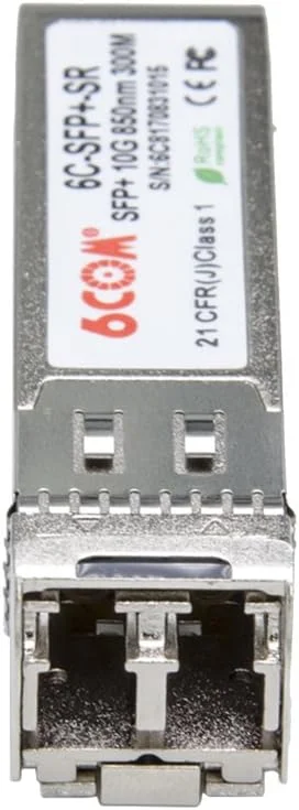 فرستنده و گیرنده 10GBase-SR SFP+، ماژول چند حالته کانکتور LC دوبلکس 10G برای سوئیچ های Supermicro، Netgear AXM761 و سایر سوئیچ های باز (DDM، 850 نانومتر، 300 متر) فرستنده و گیرنده 10GBase-SR SFP+، ماژول چند حالته کانکتور LC دوبلکس 10G برای سوئیچ های Supermicro، Netgear AXM761 و سایر سوئیچ های باز (DDM، 850 نانومتر، 300 متر)