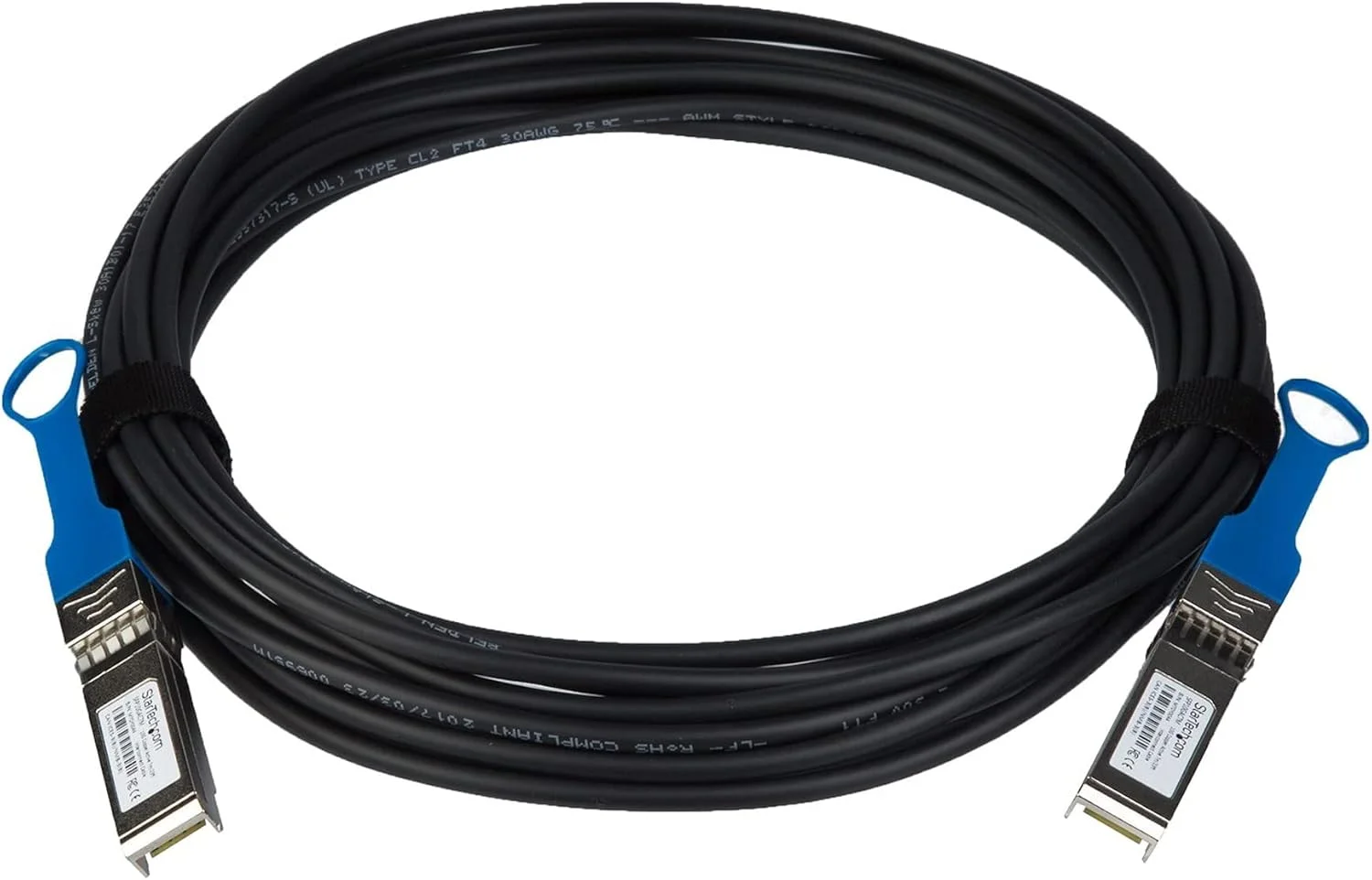 کابل اتصال مستقیم Twinax SFP+ به SFP+ سازگار با MSA StarTech.com - کابل مسی DAC SFP+ 10 گیگابیتی 7 متری - ماژول فرستنده و گیرنده فعال کم مصرف 10 گیگابیت بر ثانیه