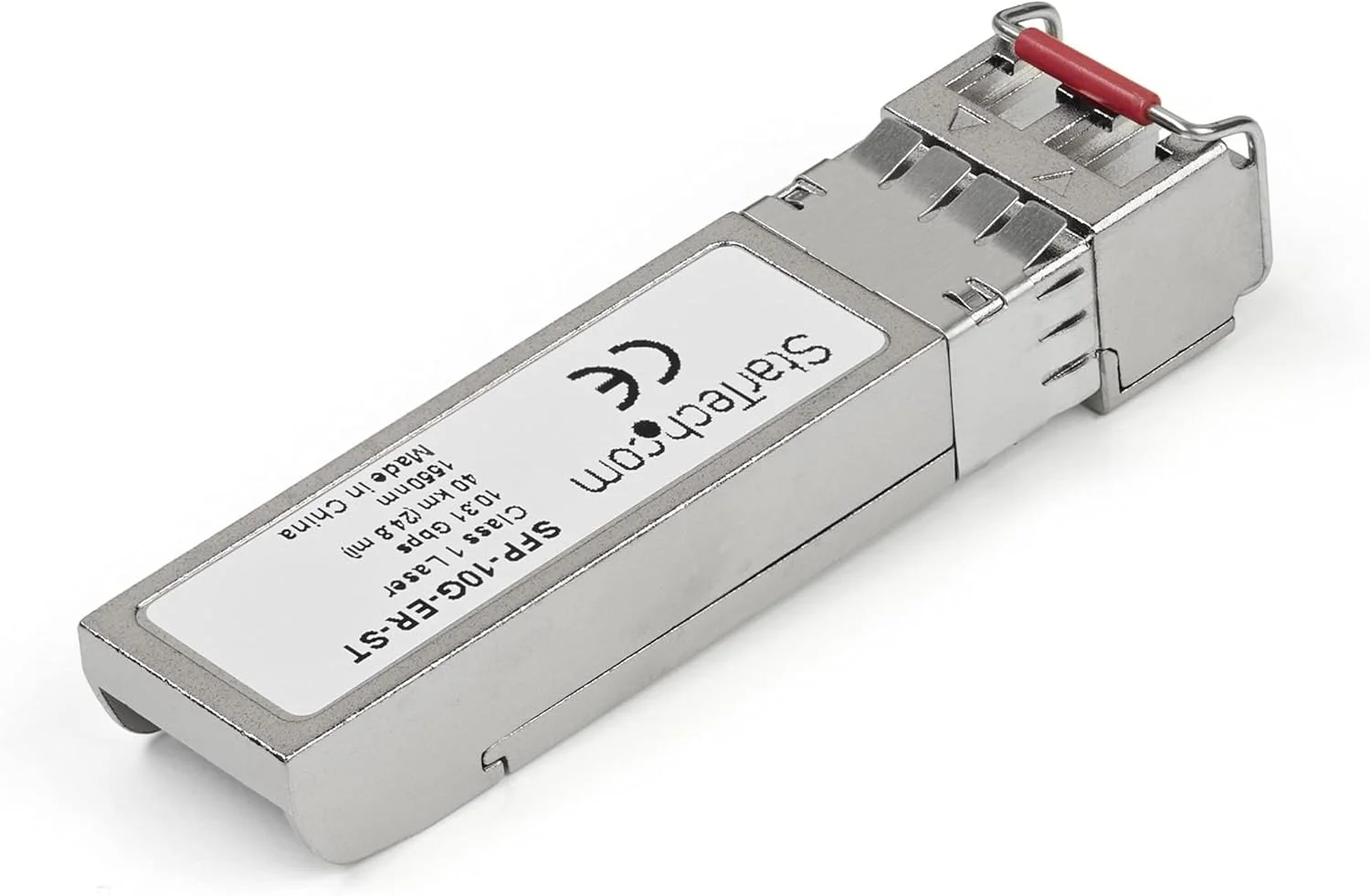 ماژول SFP+ سازگار با Cisco SFP-10G-ER مدل StarTech.com - فرستنده و گیرنده فیبر نوری 10GBase-ER (SFP-10G-ER-ST)