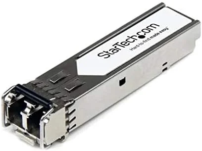 ماژول SFP+ سازگار با Brocade XBR-000182 از StarTech.com - 10GBASE-LR - فرستنده و گیرنده نوری فیبر تک حالته 10GbE - اترنت گیگابیتی 10GE SFP+ - LC 10km - 1310nm - DDM (XBR-000182-ST)
