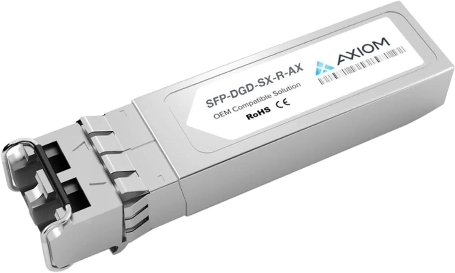 ماژول فرستنده و گیرنده فیبر نوری Axiom SFP-DGD-SX-R-AX برای MRV - SFP-DGD-SX-R - برای شبکه های نوری، شبکه داده - 1 x LC 1000Base-SX - فیبر نوری - چند حالته