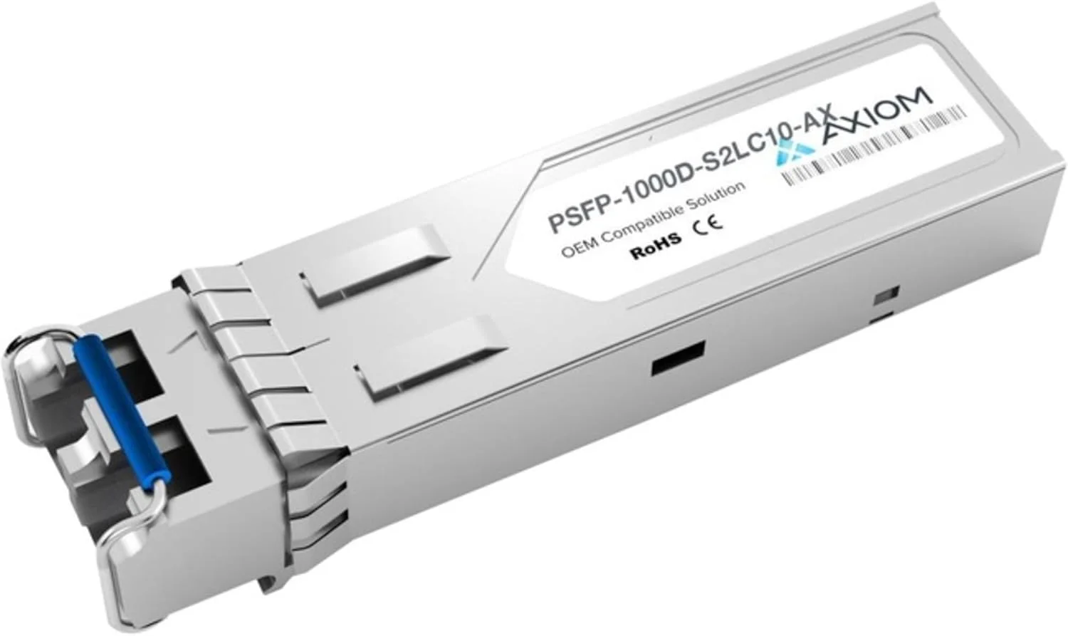 فرستنده و گیرنده SFP آکسیوم مدل PSFP-1000D-S2LC10-AX 1000BASE-LX برای Perle - PSFP-1000D-S2LC10 - برای شبکه نوری، شبکه داده - 1 پورت 1000Base-LX - فیبر نوری گیگابیتی