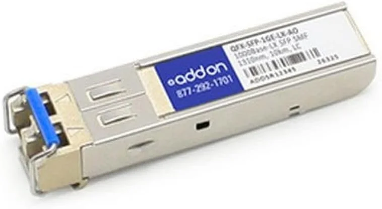 ماژول فرستنده و گیرنده SFP Mini-GBIC تک حالته LC Addon-Networking (QFX-SFP-1GE-LX-AO)