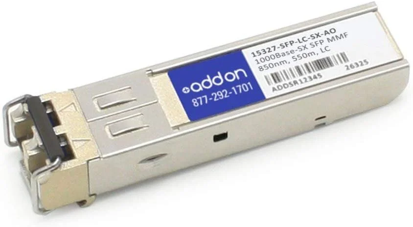 ماژول فرستنده و گیرنده SFP Mini-GBIC شبکه، LC Multi-Mode (15327-SFP-LC-SX-AO)