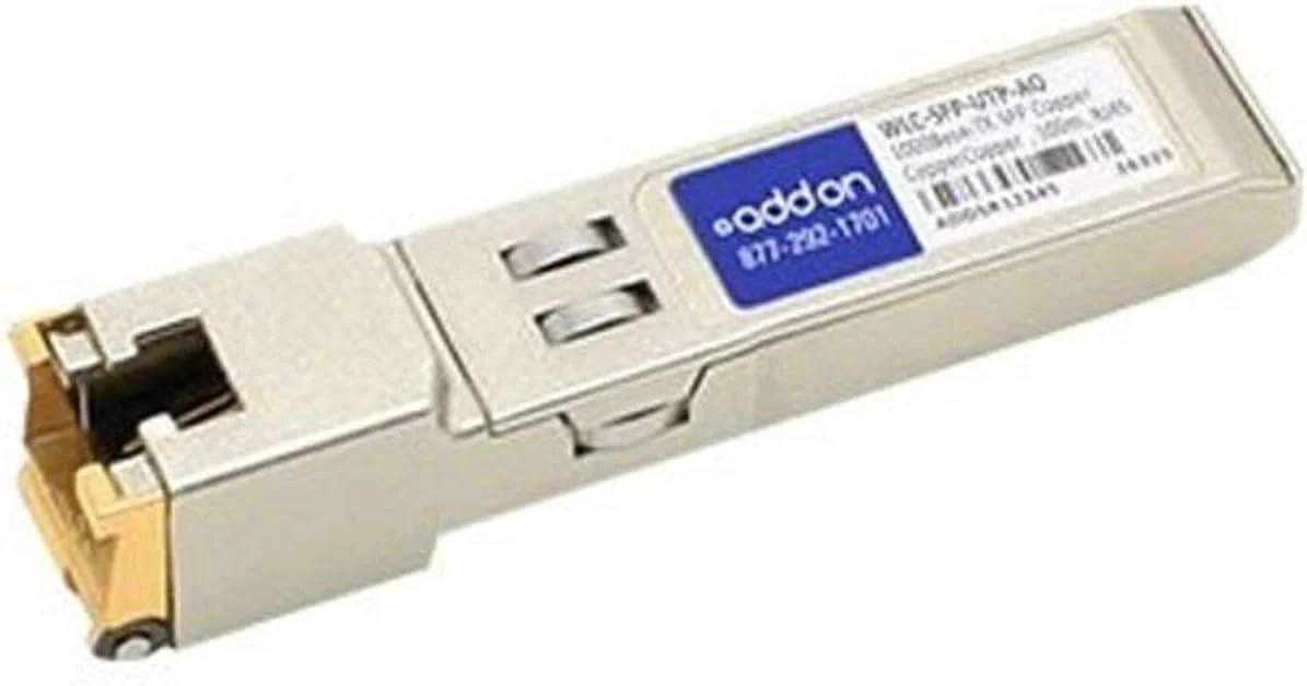 ماژول فرستنده و گیرنده Addon-Networking RJ45 SFP Mini-GBIC مدل (WLC-SFP-UTP-AO)
