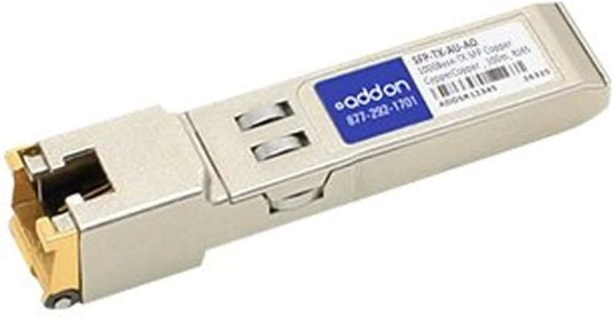 ماژول فرستنده و گیرنده SFP Mini-GBIC RJ45 شبکه افزودنی (SFP-TX-AU-AO)