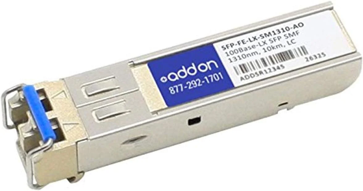 ماژول فرستنده و گیرنده SFP Mini-GBIC شبکه Addon، حالت تک حالته LC (SFP-FE-LX-SM1310-AO)