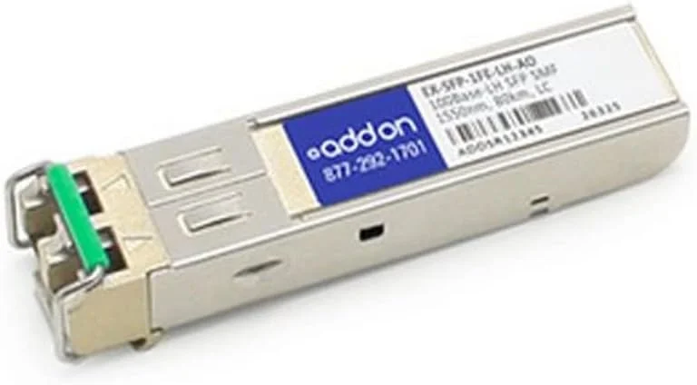 ماژول فرستنده و گیرنده SFP Mini-GBIC Addon-Networking، حالت تک حالته LC (EX-SFP-1FE-LH-AO)