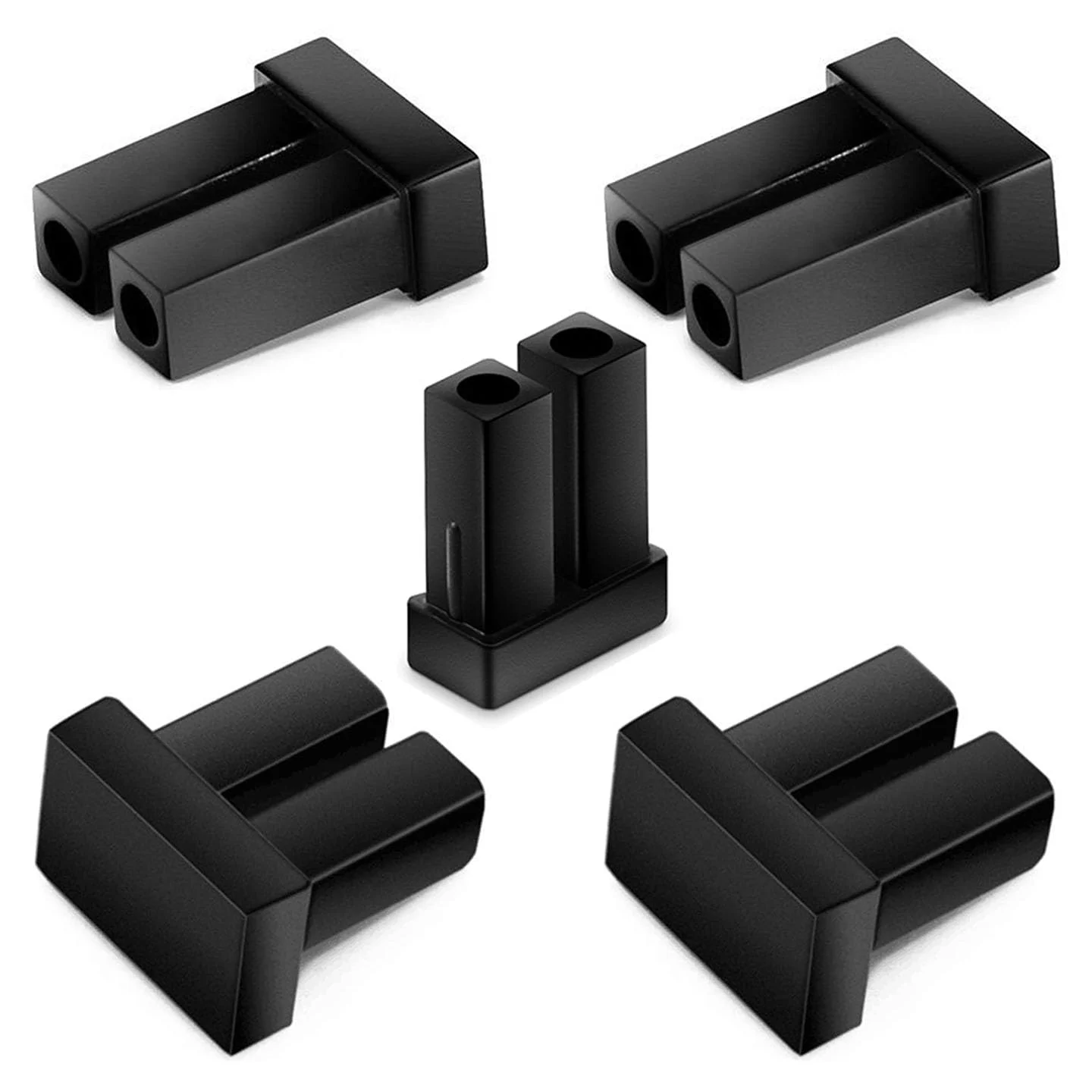 درپوش های ضد گرد و غبار SFP XFP SFP+ مناسب برای ماژول فرستنده و گیرنده نوری دوبلکس LC SFP XFP SFP+ CFP سیلیکونی 50 عدد در بسته