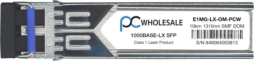 فرستنده-گیرنده نوری 1000BASE-LX SFP سازگار با Brocade مدل E1MG-LX-OM