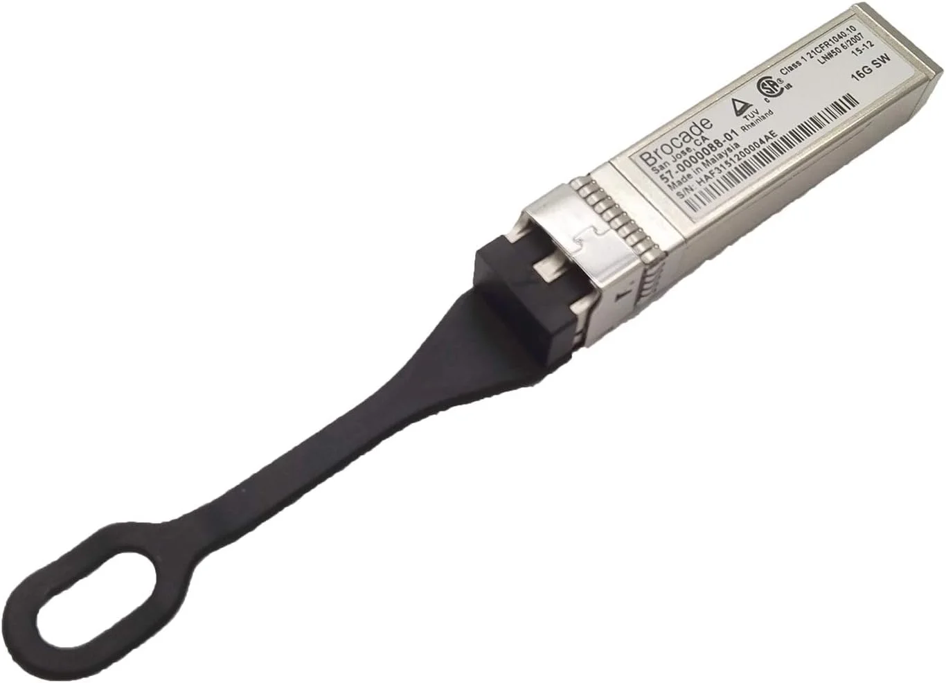 ماژول فرستنده و گیرنده Brocade 57-0000088-01 16GB SW 850NM SFP+ GBIC XBR-000192 125M FC، تک عددی