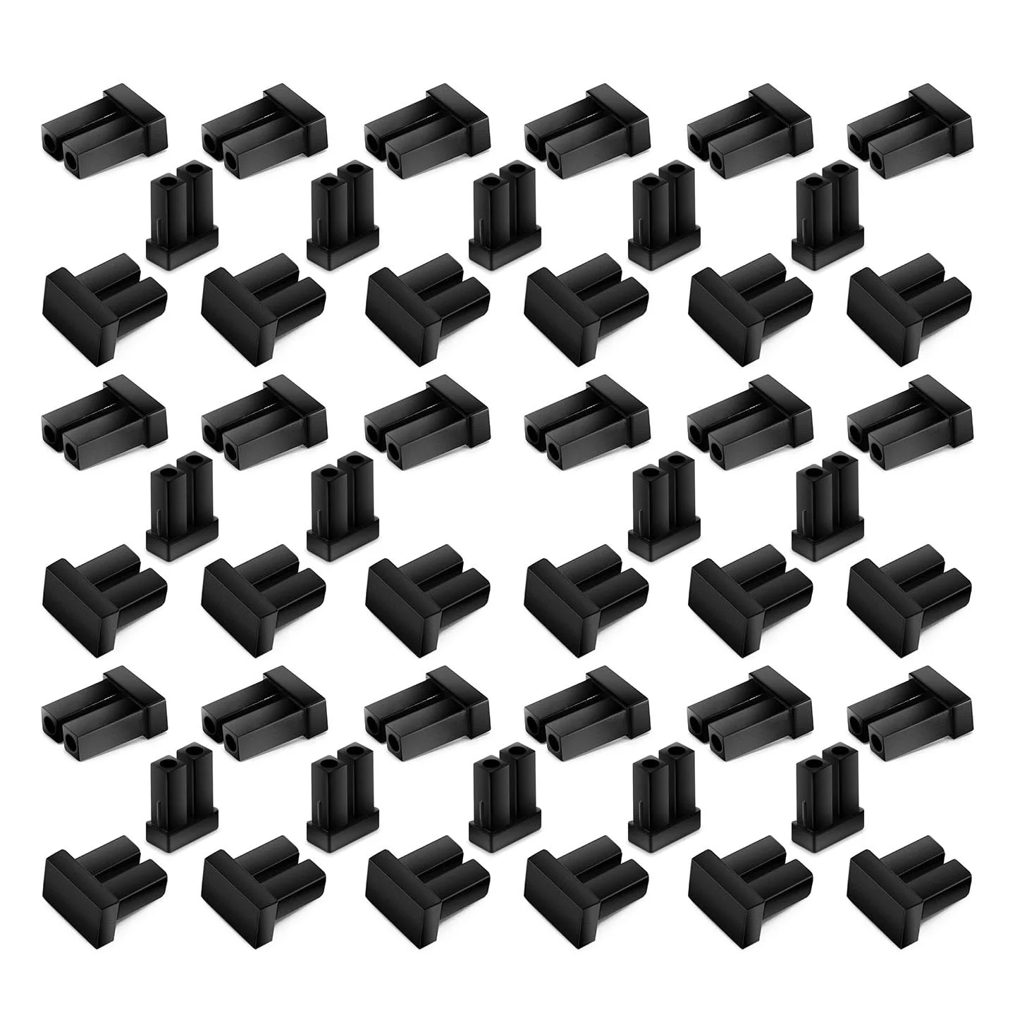 درپوش های ضد گرد و غبار SFP XFP SFP+ مناسب برای ماژول فرستنده و گیرنده نوری دوبلکس LC SFP XFP SFP+ CFP سیلیکونی 50 عدد در بسته