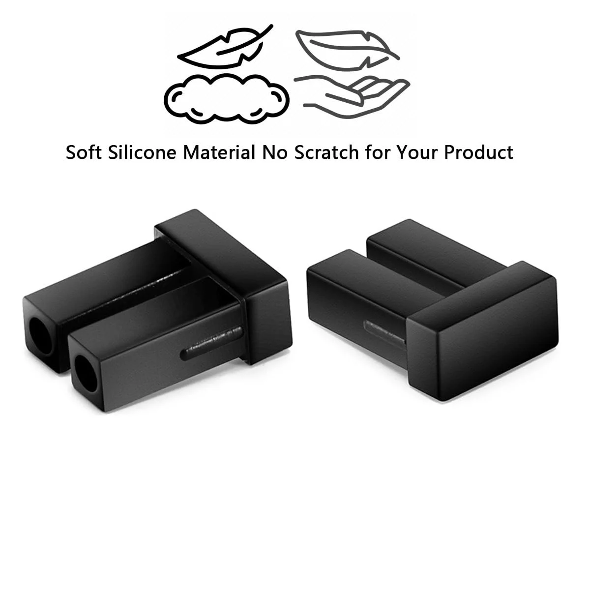 درپوش های ضد گرد و غبار SFP XFP SFP+ مناسب برای ماژول فرستنده و گیرنده نوری دوبلکس LC SFP XFP SFP+ CFP سیلیکونی 50 عدد در بسته