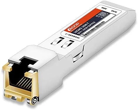 ماژول فرستنده و گیرنده مسی 10GBASE-T SFP+ RJ-45 30 متری سازگار با ADOP برای Extreme 10338