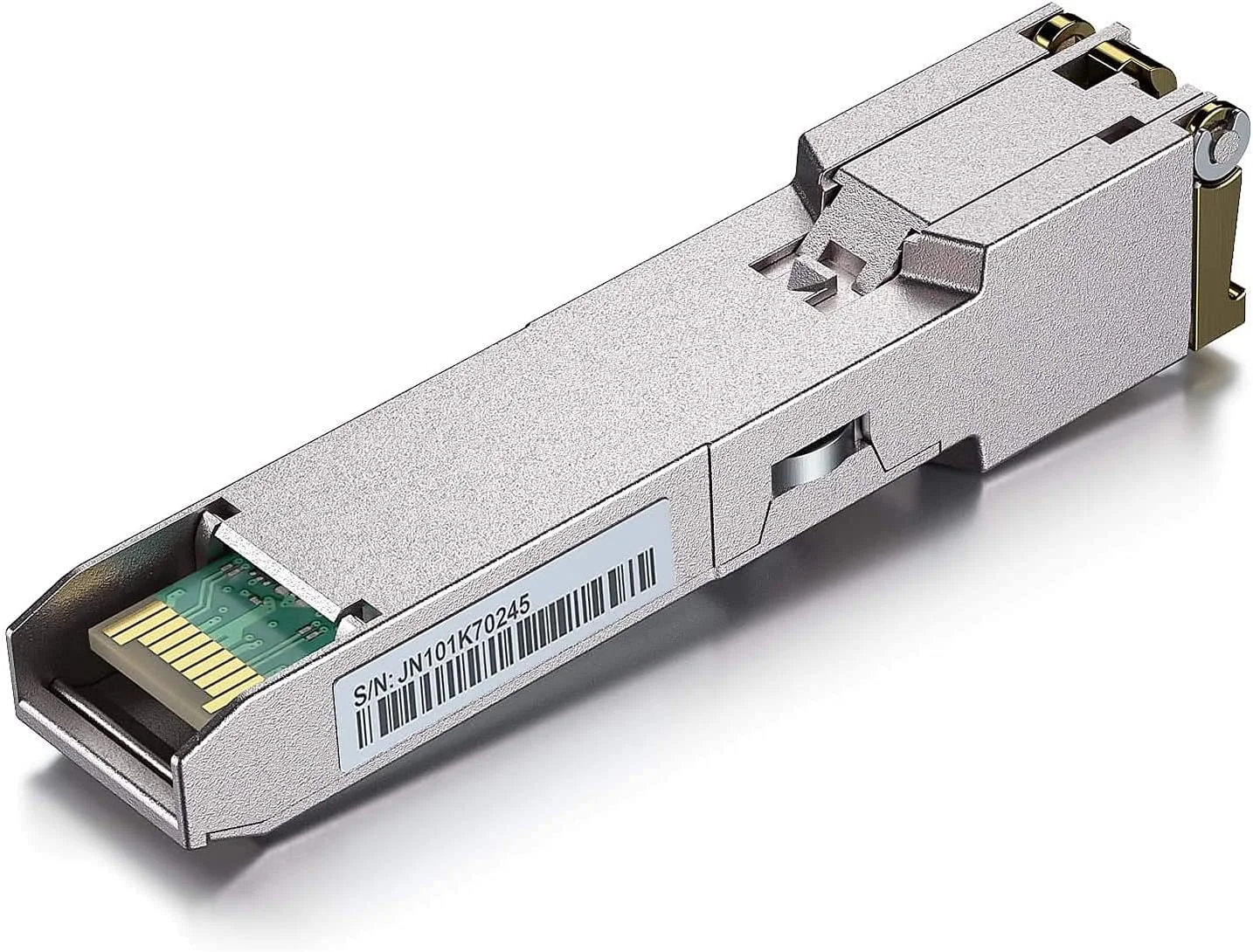 10GTEK 2.5G SFP-T، 2.5GBase-T، SFP به RJ45، سازگار با Fortinet، Netgear، TP-Link و سایر سوئیچ‌های باز