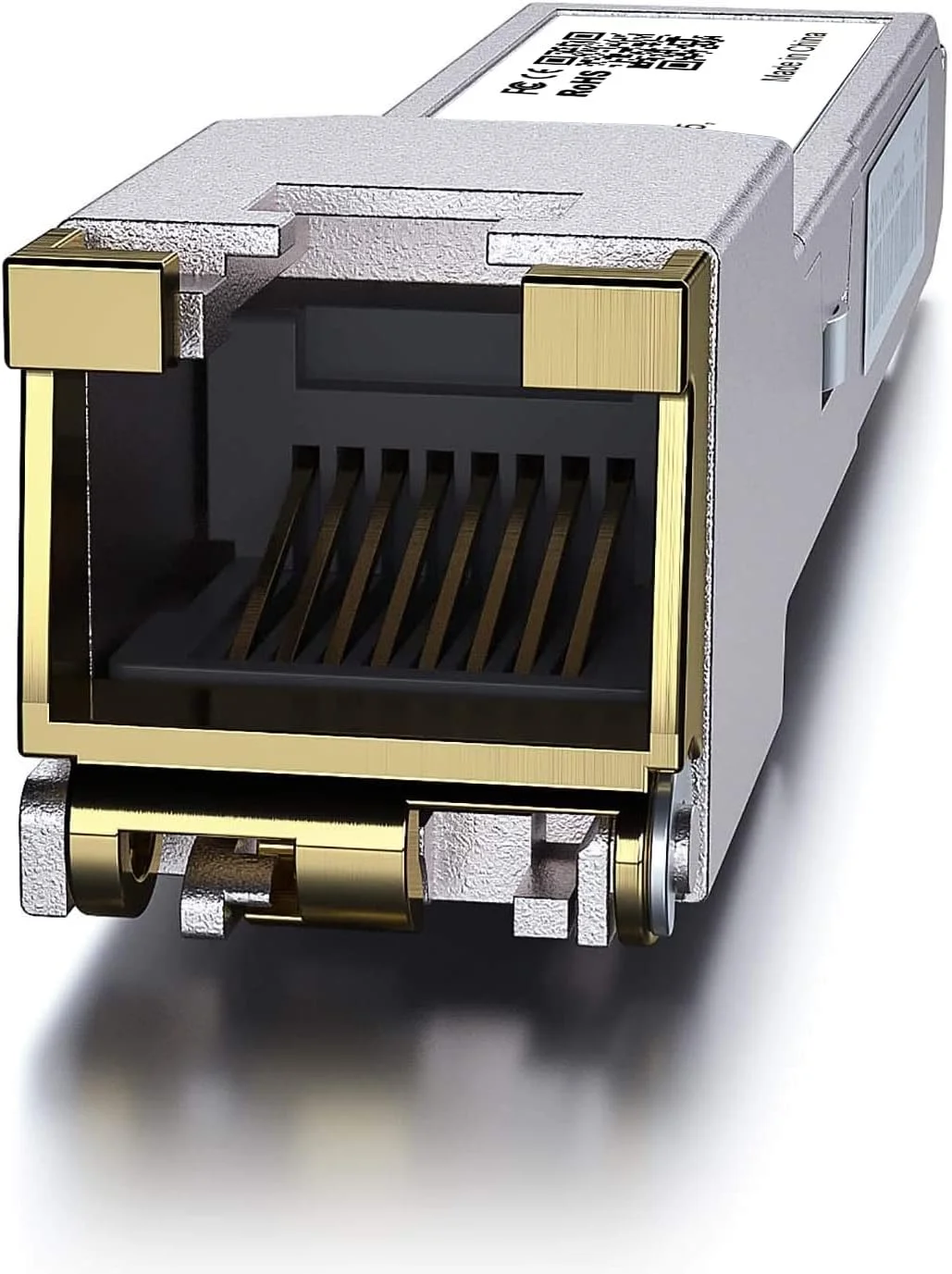 10GTEK 2.5G SFP-T، 2.5GBase-T، SFP به RJ45، سازگار با Fortinet، Netgear، TP-Link و سایر سوئیچ‌های باز