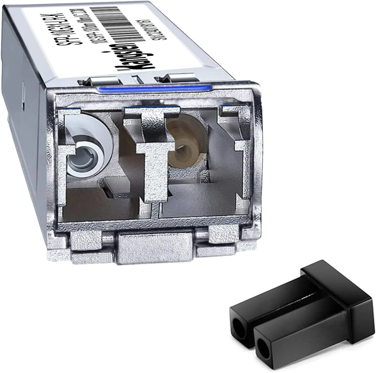 ماژول SFP+ 10GBASE-LR، فرستنده و گیرنده فیبر نوری تک حالته 10G 1310nm SFP LC، برد SFP+ تا 10 کیلومتر، سازگار با سیسکو SFP، مراکی، یوبیکیوتی، میکروتیک، فورتی نت، تی پی-لینک (بسته 4 عددی)