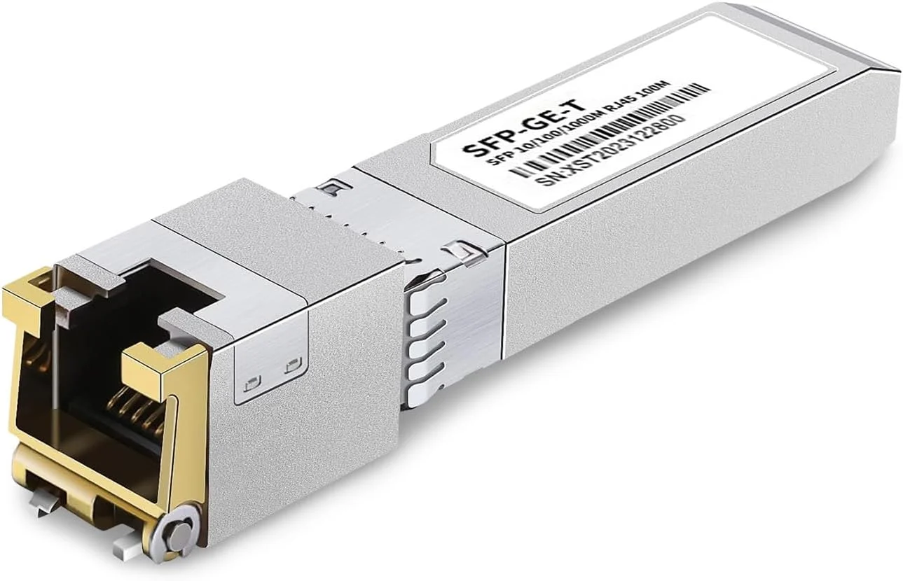 ماژول SFP به RJ45 اترنت 1.25G | بدنه فلزی بادوام | نصب آسان
