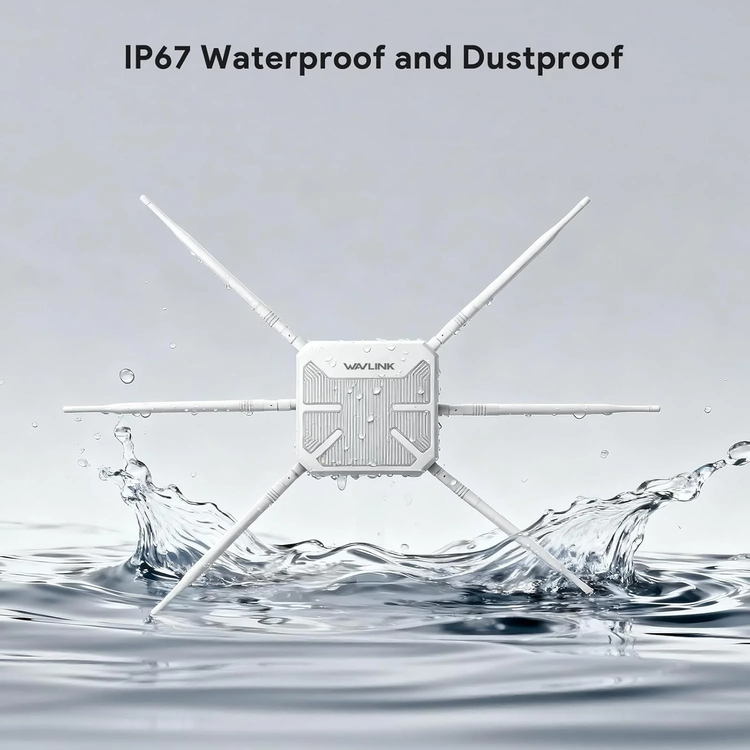 اکستندر وای فای 6 AX3000 مناسب فضای باز WAVLINK، اکسس پوینت بی سیم گیگابیتی دوربرد 2026، دو بانده، 6 آنتن 7dBi با بهره بالا، پشتیبانی از حالت های مش/AP/تقویت کننده، ضد آب و هوا IP67، سازگار با Starlink اکستندر وای فای 6 AX3000 مناسب فضای باز WAVLINK، اکسس پوینت بی سیم گیگابیتی دوربرد 2026، دو بانده، 6 آنتن 7dBi با بهره بالا، پشتیبانی از حالت های مش/AP/تقویت کننده، ضد آب و هوا IP67، سازگار با Starlink