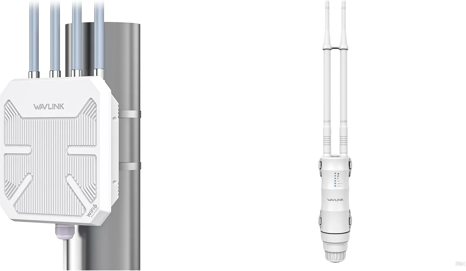 تکرار کننده وای فای 6 بیرونی WAVLINK AX3000 با تقویت کننده سیگنال تکرار کننده وای فای N300