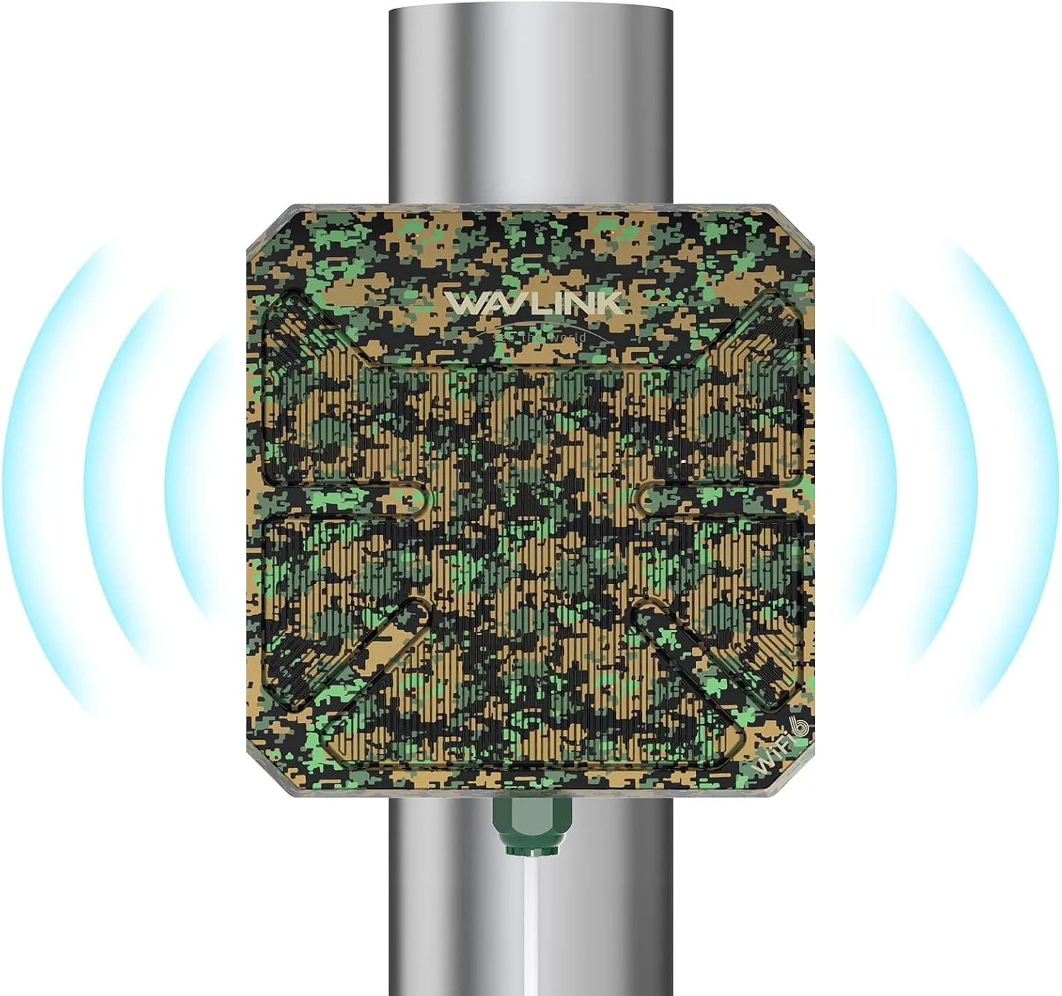 تقویت کننده وای فای بیرونی WAVLINK AX3000 سفید با طرح استتار