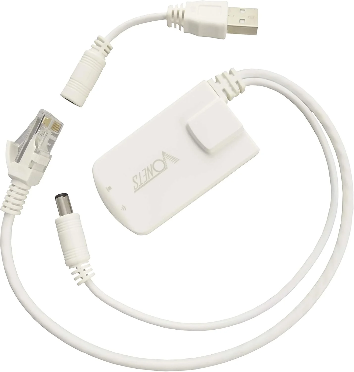 پل مینی وای فای Vonets 300Mbps 2.4GHz، توسعه دهنده بی سیم، تقویت کننده سیگنال AP، توسعه دهنده هات اسپات وای فای، مناسب برای تبدیل دستگاه به وای فای مدل VAP11N-300